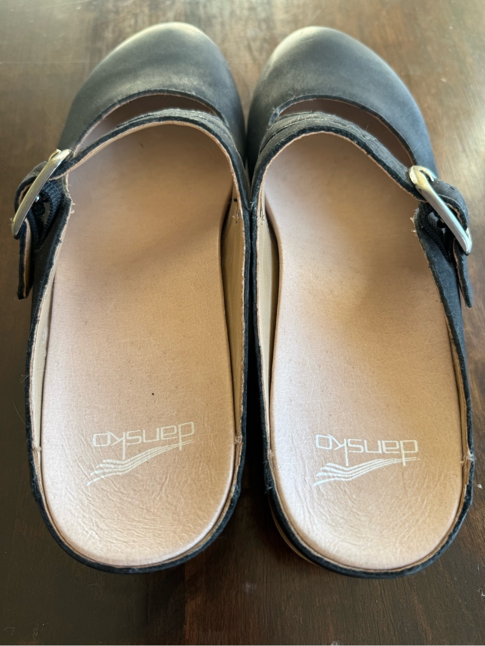 NEW Dansko Britney Black Mary Jane Leather Clog Women’s Slip-On Shoe Sz. 9 -$140 - Picture 7 of 7